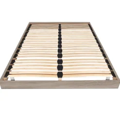 Sommier sur pied SOMKIT 160x200 / Décor Chêne grisé