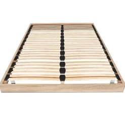 Sommier sur pied SOMKIT 140x190 / Décor Chêne blanchi
