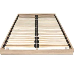 Sommier sur pied SOMKIT 140x190 / Décor Chêne blanchi