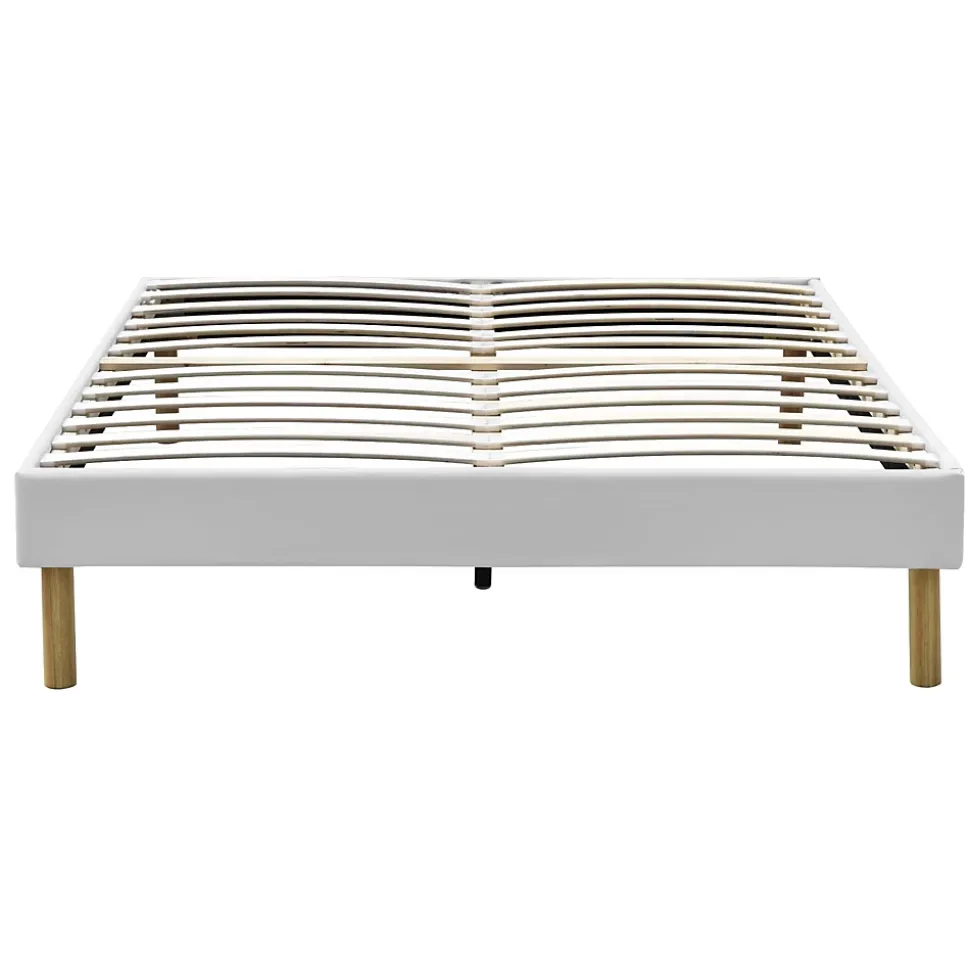 Sommier Tapissier 18 cm 140x190 - Compatible avec Tous Matelas - Confort Optimal - Montage Rapide et Facile - 13 Lattes - SOMMIER