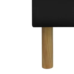 SOMMIER TAPISSIER 20 CM 160x200 - 13 LATTES - MONTAGE RAPIDE ET FACILE - REVETEMENT FACILE D'ENTRETIEN - SOMMIER GREGORY NOIR