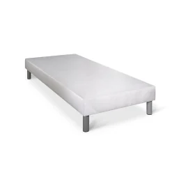 Sommier tapissier blanc 90x200