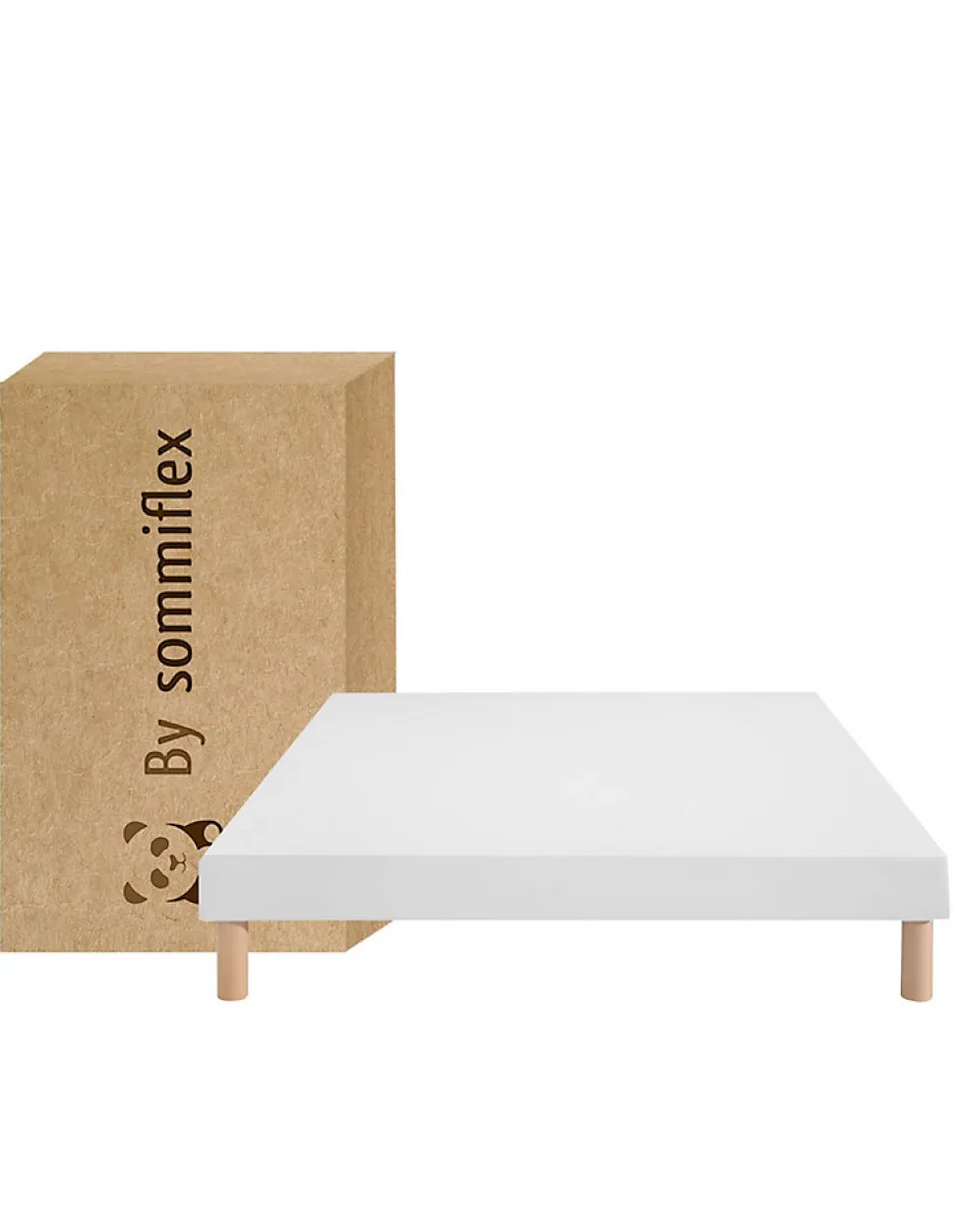 Sommier Tapissier Blanc 140x190 Fabrication Française Artisanale