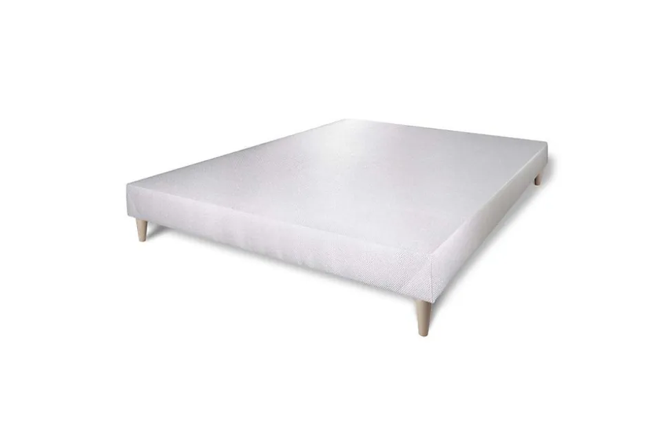 Sommier tapissier blanc 140x190