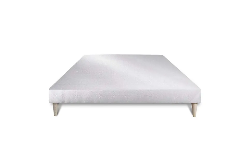 Sommier tapissier blanc 140x190