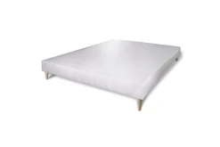 Sommier tapissier blanc 140x200