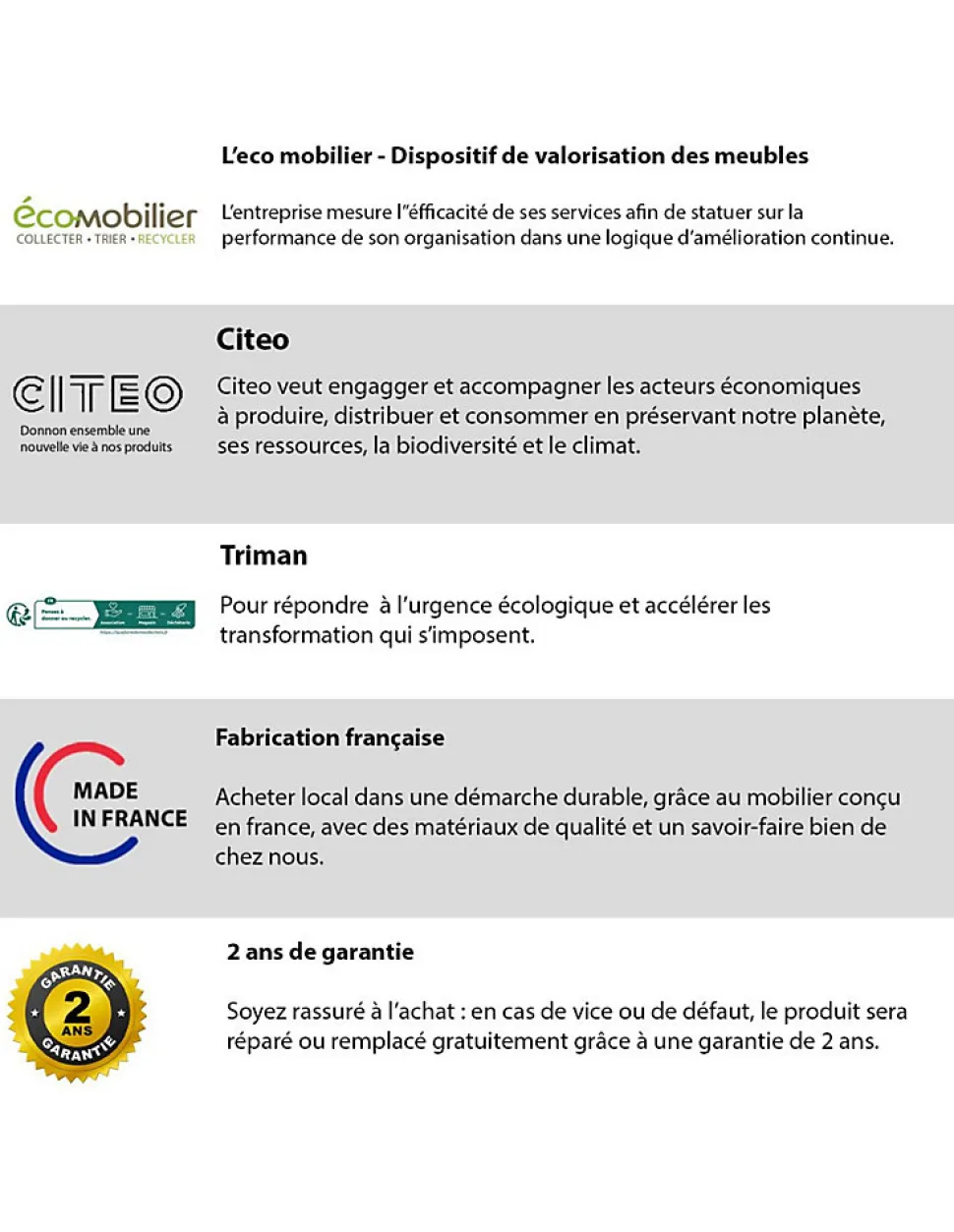 SOMMIER TAPISSIER BLANC 90x200x2 (180x200) FABRICATION FRANÇAISE ARTISANALE PI