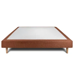 Sommier Tapissier Bouclette Terracotta 150x190 H29cm
