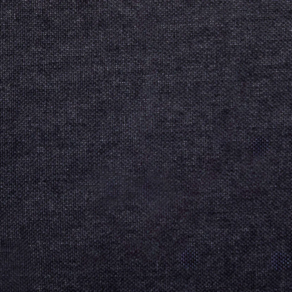 Sommier tapissier RENNES 180 x 200 cm revêtement tissu - Noir