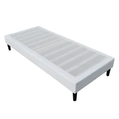 Sommier 90x200 - 20 cm - Déhoussable - 13 Lattes - Montage Rapide - Facile d'entretien - Confort Optimal - Design Moderne - Anna B
