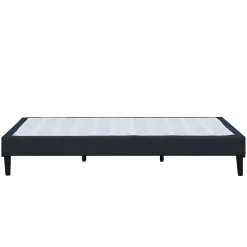 Sommier 80x200 cm - Déhoussable - Pieds 20 cm - 13 Lattes - Soutien Ferme - Confort Optimal - Usage Quotidien -