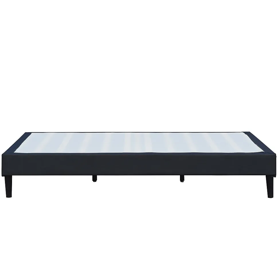 Sommier 90x200 cm - déhoussable - avec pieds 20 cm - confort optimal - usage quotidien - design moderne