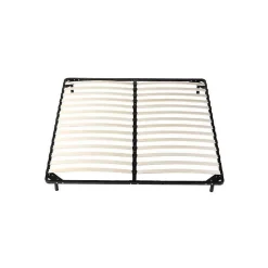 Sommier 180x200 cm Metal Solide et Confortable 29 cm - Montage Rapide - Lattes en Bois 14 en 9mm - Epaisseur Metal 1,2 mm - Idéal