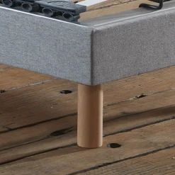 Sommiers électriques lattes lisse gris 2x70x190