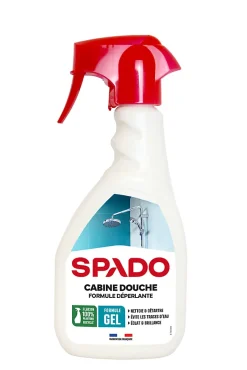 Spray nettoyant déperlant cabine de douche 500ml Spado