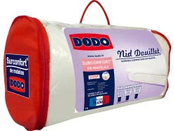 Surconfort de matelas 2 places DODO - 160x200 cm - NID DOUILLET