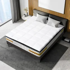 Surmatelas 6 cm Tranquilité 160x200 cm Duvet et plumettes de canard neuf