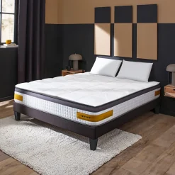 Surmatelas 6 cm Tranquilité 160x200 cm Duvet et plumettes de canard neuf