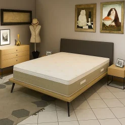 Surmatelas 7 cm 120x200 - Confort Optimal - Très Moelleux - Idéal pour Usage Quotidien - SUR MATELAS POLYSOF