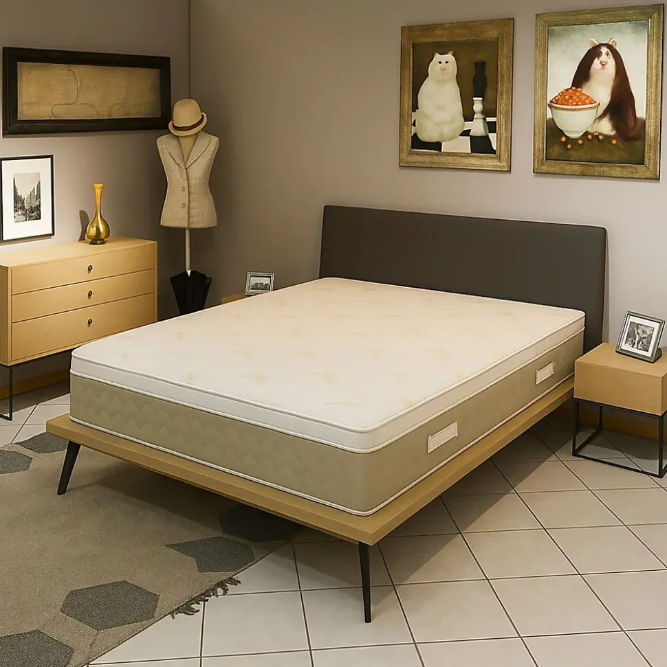 Surmatelas 7 cm 120x200 - Confort Optimal - Très Moelleux - Idéal pour Usage Quotidien - SUR MATELAS POLYSOF