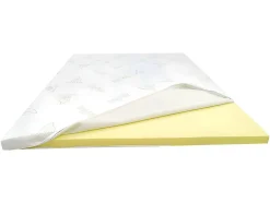 Surmatelas 160 x 200 cm luxe mémoire de forme coutil aloe vera ép.5cm - LACETO de NATUREA