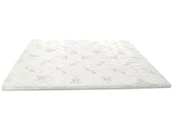 Surmatelas 180 x 200 cm mémoire de forme coutil aloe vera ép.5cm - ANTASSE de NATUREA