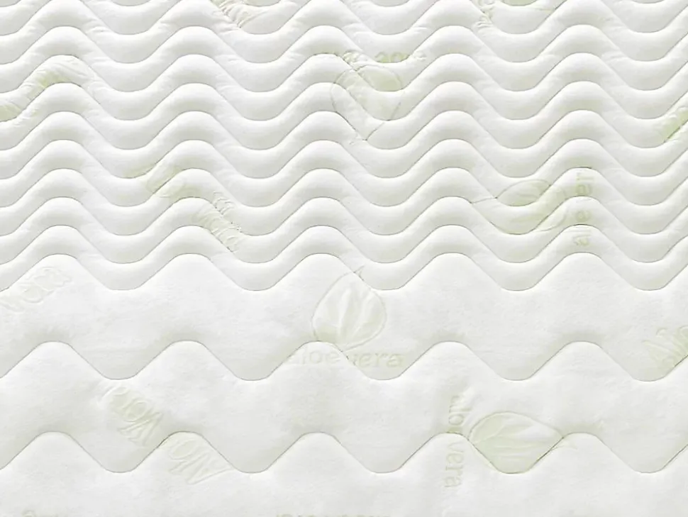 Surmatelas 180 x 200 cm mémoire de forme coutil aloe vera ép.5cm - ANTASSE de NATUREA