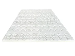 Surmatelas 140 x 190 cm mémoire de forme coutil aloe vera ép.5cm - ANTASSE de NATUREA