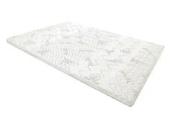 Surmatelas 160 x 200 cm mémoire de forme coutil aloe vera ép.5cm - ANTASSE de NATUREA