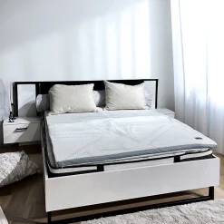 Surmatelas 160 x 200 cm mousse mémoire de forme et gel AirFeel™ - LUNA
