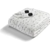Surmatelas Chauffant - Imetec - 2 Places Adapto, 150x160 cm - 6 Températures Chauffage Rapide - 100 Coton - Température Constante