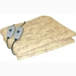 Surmatelas Chauffant - Imetec - Chauffe-lit Pour Lit Double 150 x 137 cm - 2 Commandes avec 2 Températures - Lavable