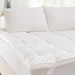 Surmatelas de confort 5 cm percale de coton 1100 g/m² 80x200 cm COZY CONFORT