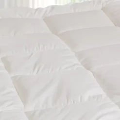 Surmatelas de confort 3 cm percale de coton 700 g/m² 80x200 cm CONFORT SOFT