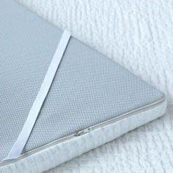 Surmatelas déhoussable mousse à mémoire forme 50kg/m3 80x200