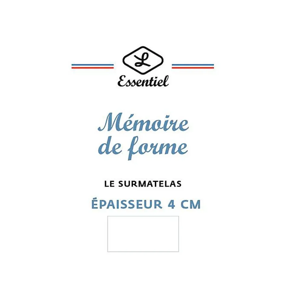 Surmatelas Lestra Softyne à mémoire de forme 80 x 200 cm Lestra