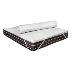 Surmatelas simple Dmammin, Surmatelas pour améliorer la posture, Surmatelas en mousse à mémoire de forme, 80x200xh5 cm