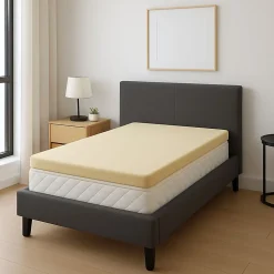 Surmatelas 80x200 - Hauteur 5 cm - Soutien ferme - Confort optimal - Idéal pour sommeil profond - SUR MATELAS MÉMOIRE