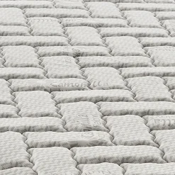 Sur-matelas 140x190 - Mousse à Mémoire De Forme De 3 Cm - Revêtement Silver Fresh