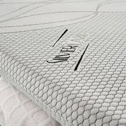 Sur-matelas 140x200 - Mousse à Mémoire De Forme - Epaisseur 5 cm - Revêtement Amovible Silver Fresh
