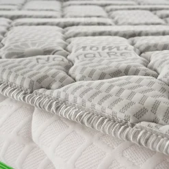 Sur-matelas 90x200 - Mousse à Mémoire De Forme De 3 Cm - Revêtement Silver Fresh