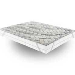 Sur-matelas 140x200 - Mousse à Mémoire De Forme De 5 Cm - Revêtement Silver Fresh