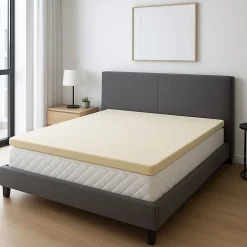 Surmatelas 180x200 4cm - mousse mémoire de forme - déhoussable - lavage à 30 - confort optimisé - soutien équilibré