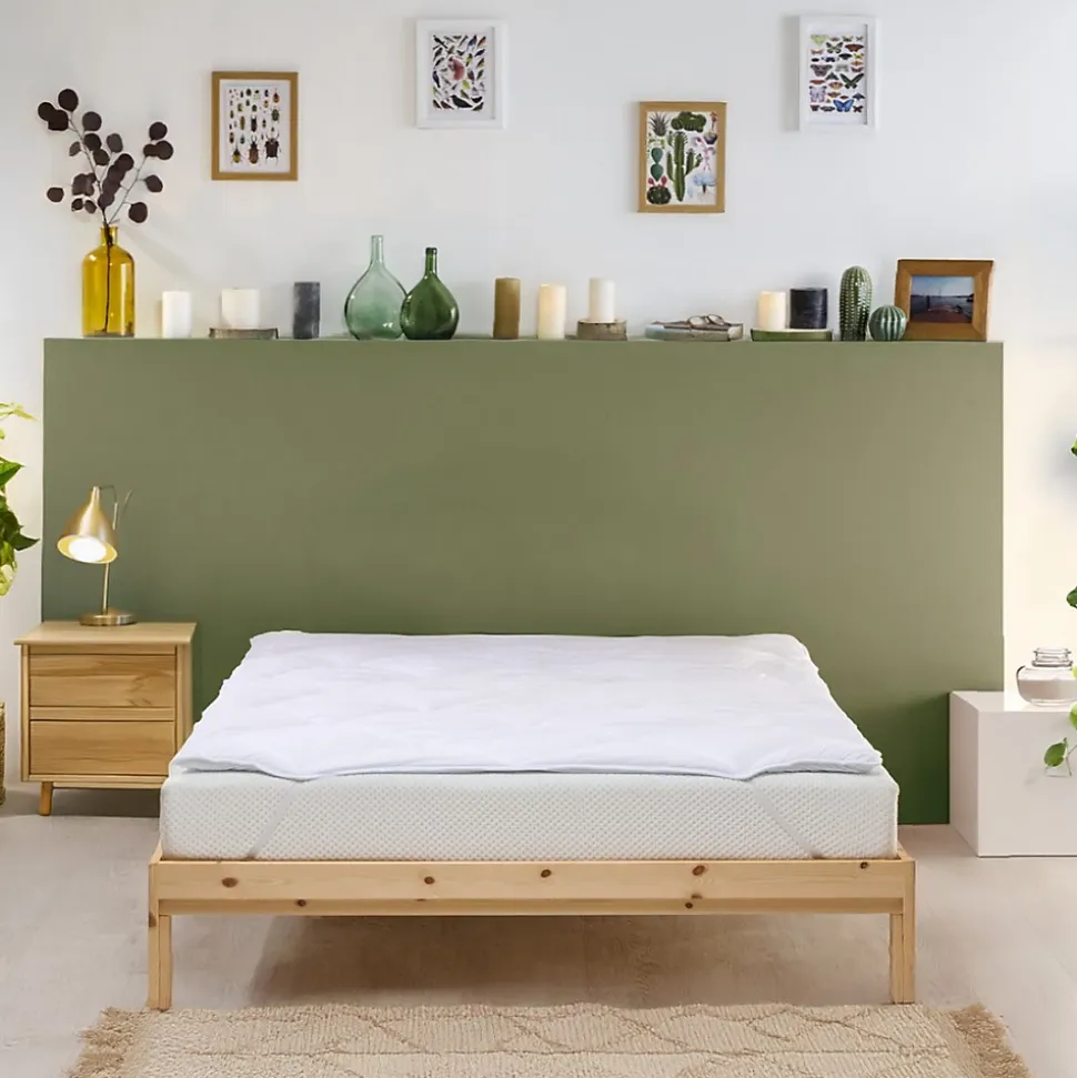 Surmatelas 180x200 cm Confort ANTI-ACARIENS