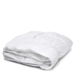 Surmatelas 140x190 cm SENSATION DUVET Confort Moelleux Enveloppe 100% coton