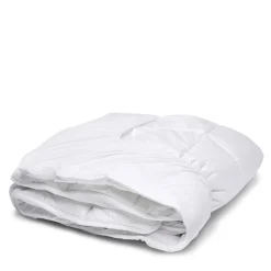Surmatelas 90x190 cm SENSATION DUVET Confort Moelleux Enveloppe 100% coton
