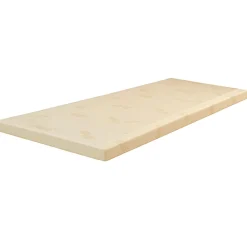 Surmatelas 90x200 Mousse à Mémoire de Forme 55Kg/m3 Hauteur 4 cm Déhoussable (90x200)