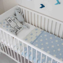 Taie de coussin en coton bio OURSON