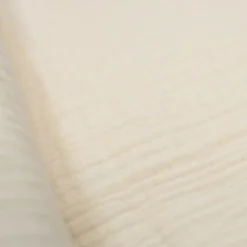 Taie de coussin modulable avec liens à nouer en gaze de coton