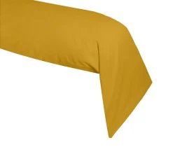 Taie de traversin 45 x 185 cm Alice moutarde